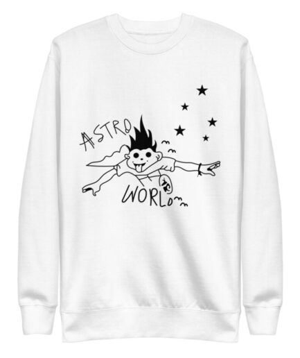 Travis Scott Astroworld Look Mom I Can Fly Astroworld Sweatshirt